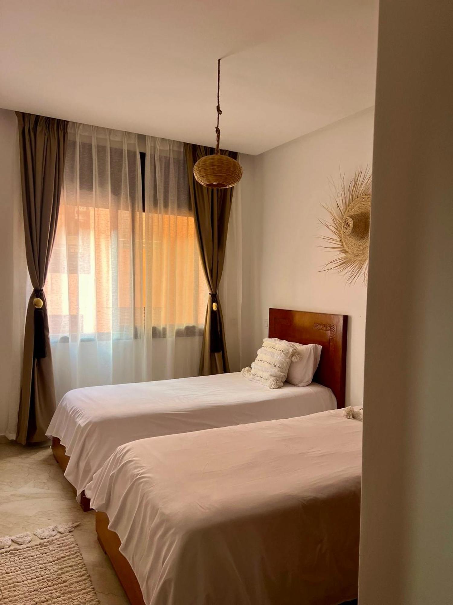 Cosy Appartement Au Coeur De Gueliz Marrakesh Eksteriør billede