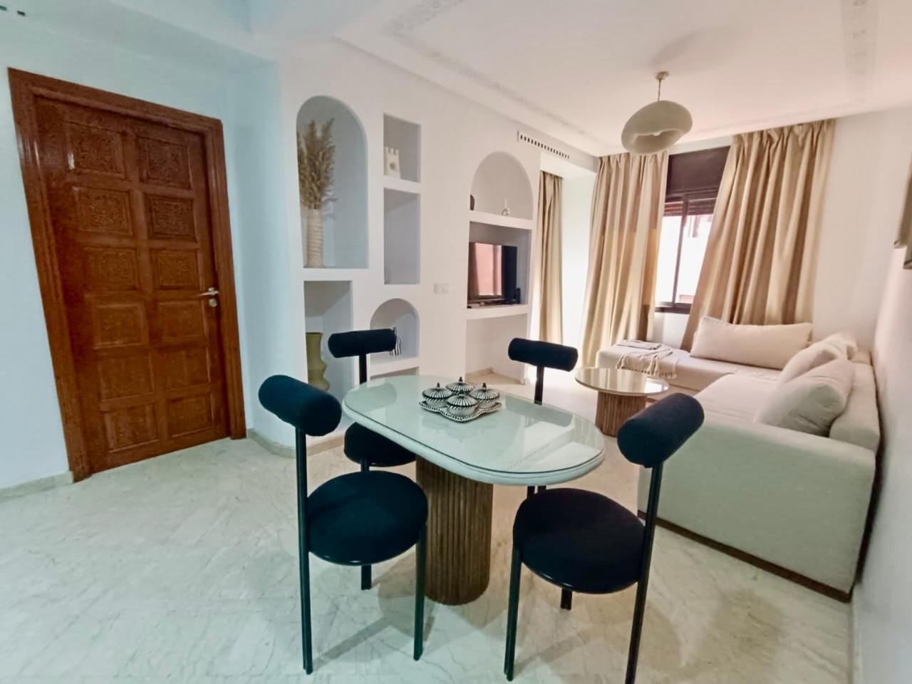 Cosy Appartement Au Coeur De Gueliz Marrakesh Eksteriør billede